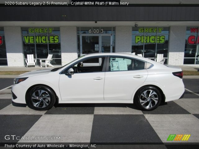 2020 Subaru Legacy 2.5i Premium in Crystal White Pearl