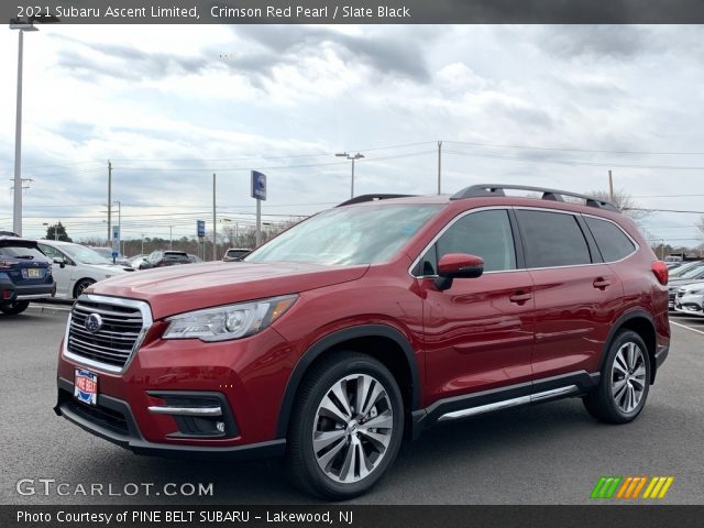 2021 Subaru Ascent Limited in Crimson Red Pearl