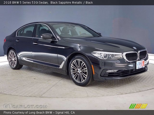 2018 BMW 5 Series 530i Sedan in Black Sapphire Metallic