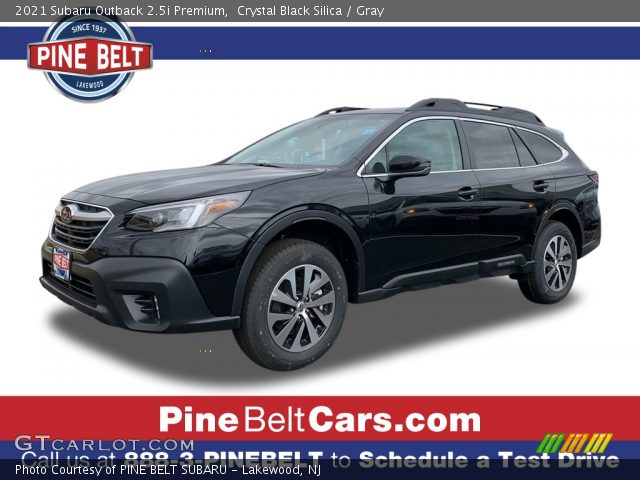 2021 Subaru Outback 2.5i Premium in Crystal Black Silica