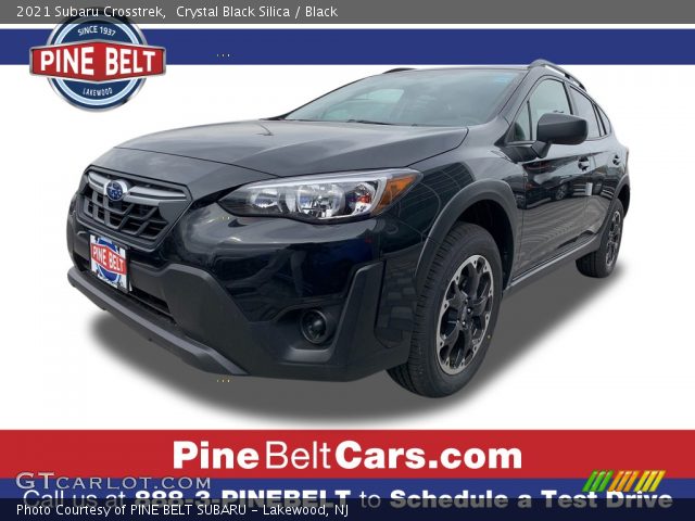 2021 Subaru Crosstrek  in Crystal Black Silica