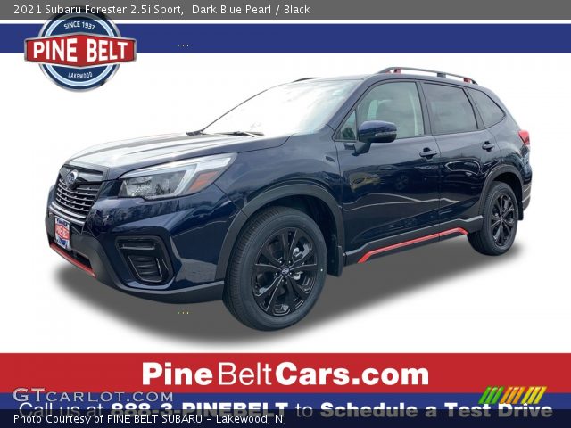 2021 Subaru Forester 2.5i Sport in Dark Blue Pearl