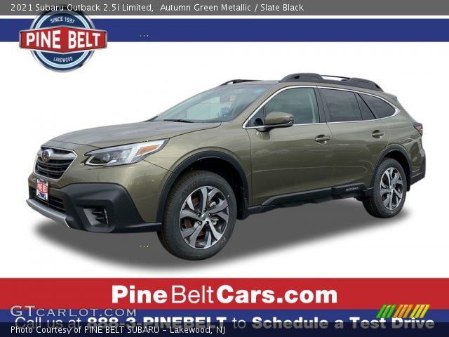 2021 Subaru Outback 2.5i Limited in Autumn Green Metallic