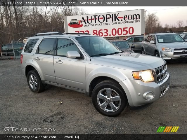 2010 Ford Escape Limited V6 4WD in Ingot Silver Metallic