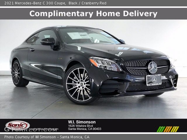 2021 Mercedes-Benz C 300 Coupe in Black