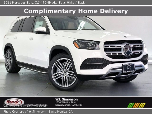 2021 Mercedes-Benz GLS 450 4Matic in Polar White