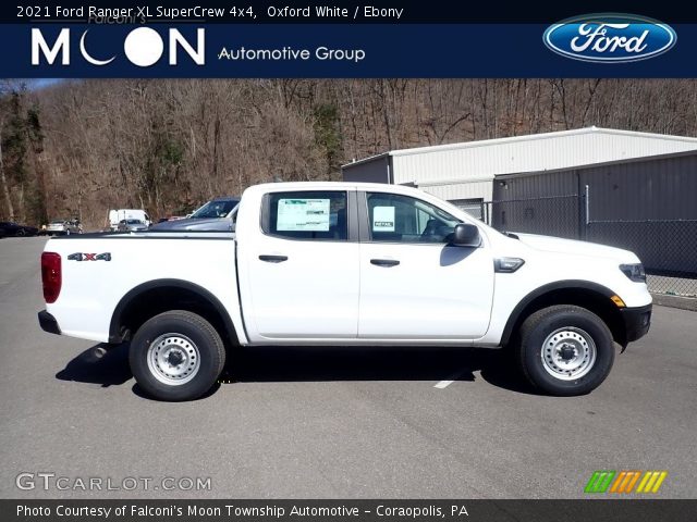 2021 Ford Ranger XL SuperCrew 4x4 in Oxford White
