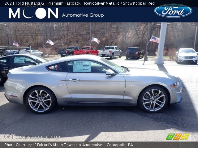 2021 Ford Mustang GT Premium Fastback in Iconic Silver Metallic