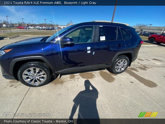 2021 Toyota RAV4 XLE Premium AWD in Blueprint
