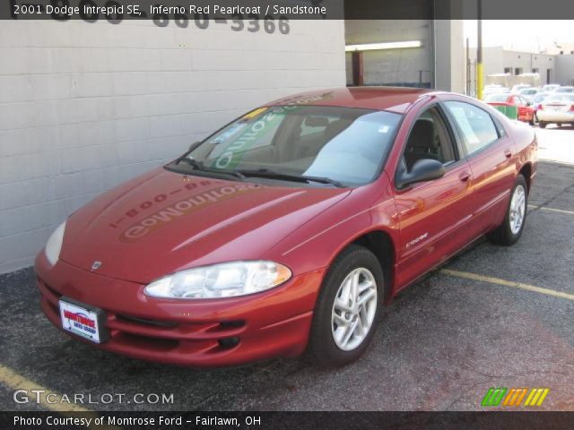 2001 Dodge Intrepid SE in Inferno Red Pearlcoat