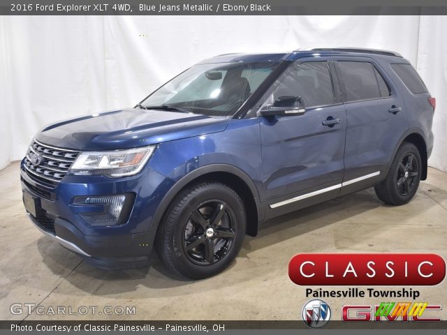 2016 Ford Explorer XLT 4WD in Blue Jeans Metallic