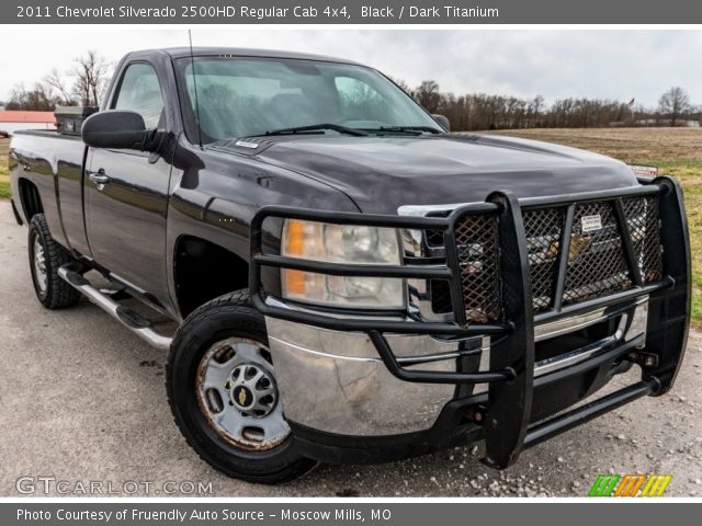 2011 Chevrolet Silverado 2500HD Regular Cab 4x4 in Black