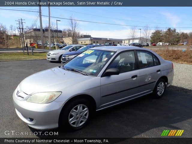 2004 Honda Civic Value Package Sedan in Satin Silver Metallic