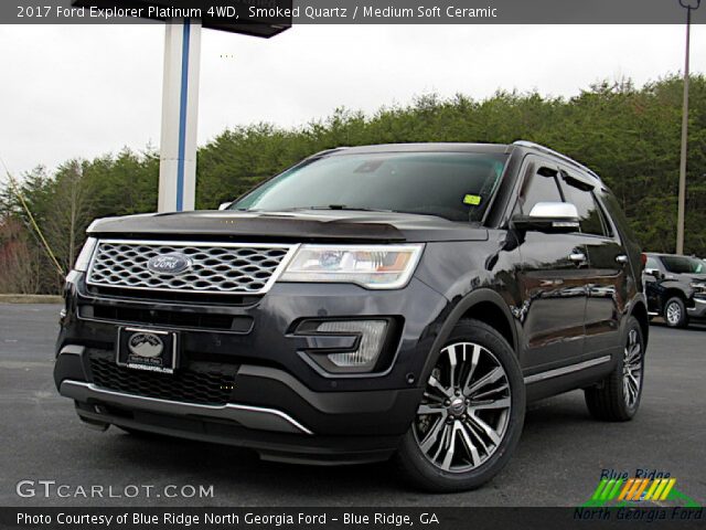 2017 Ford Explorer Platinum 4WD in Smoked Quartz