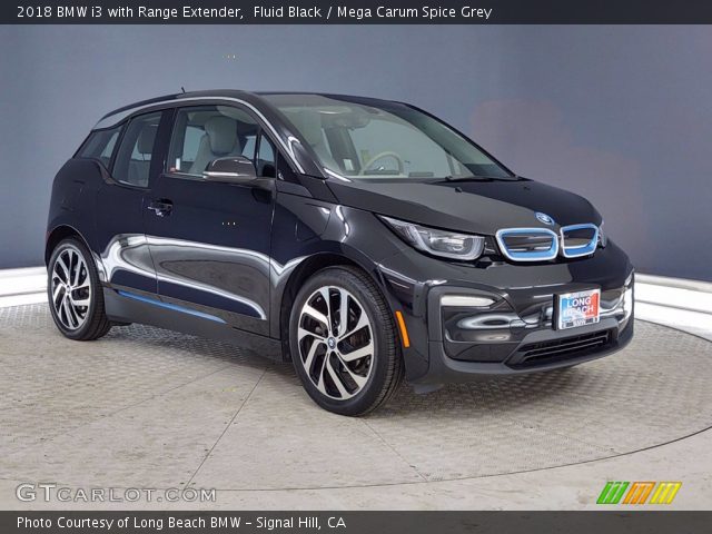 2018 BMW i3 with Range Extender in Fluid Black