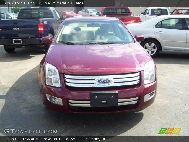 2007 Ford Fusion SEL in Merlot Metallic