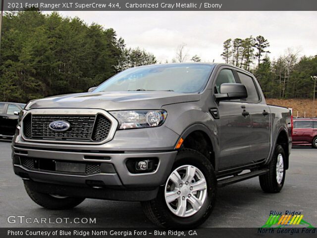 2021 Ford Ranger XLT SuperCrew 4x4 in Carbonized Gray Metallic