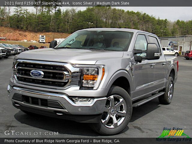 2021 Ford F150 XLT SuperCrew 4x4 in Iconic Silver