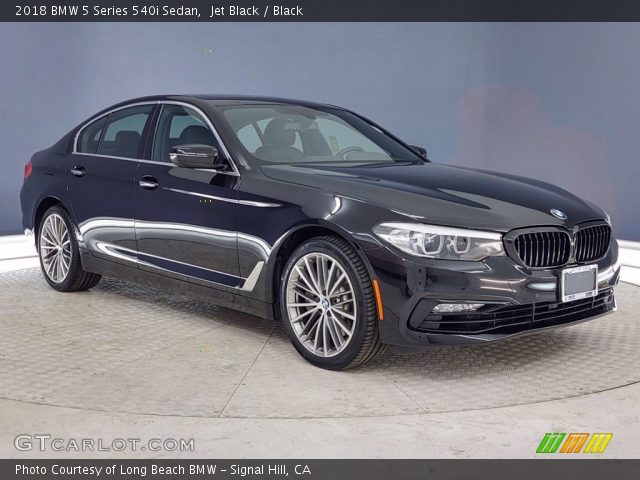 2018 BMW 5 Series 540i Sedan in Jet Black