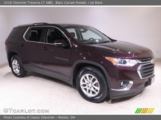 2018 Chevrolet Traverse LT AWD in Black Currant Metallic