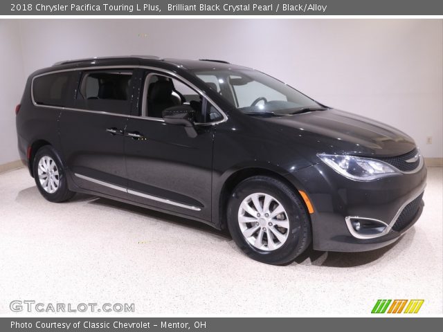 2018 Chrysler Pacifica Touring L Plus in Brilliant Black Crystal Pearl