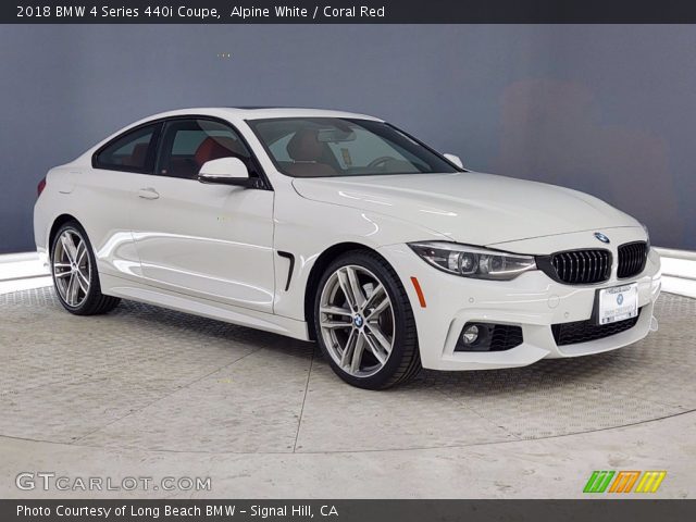 2018 BMW 4 Series 440i Coupe in Alpine White