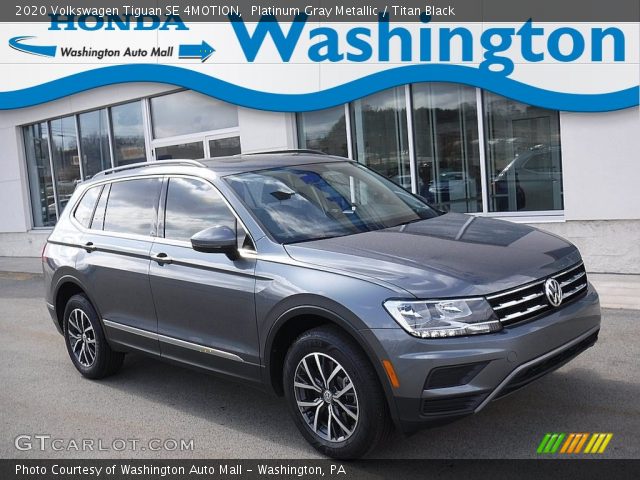 2020 Volkswagen Tiguan SE 4MOTION in Platinum Gray Metallic