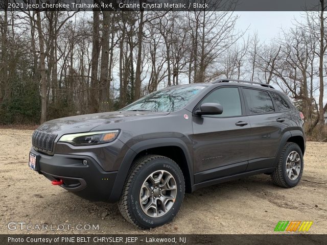 2021 Jeep Cherokee Traihawk 4x4 in Granite Crystal Metallic