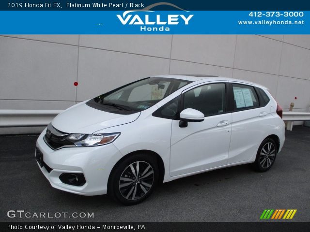 2019 Honda Fit EX in Platinum White Pearl