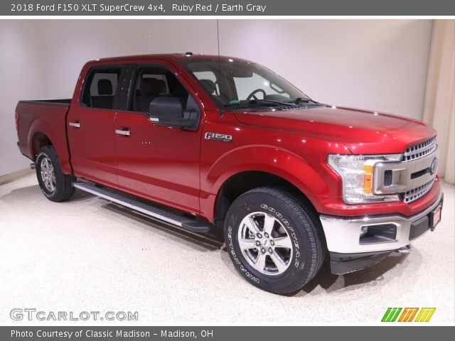 2018 Ford F150 XLT SuperCrew 4x4 in Ruby Red