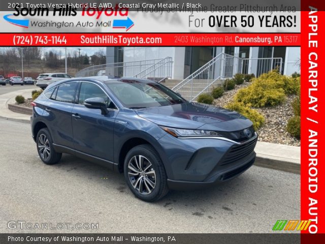 2021 Toyota Venza Hybrid LE AWD in Coastal Gray Metallic