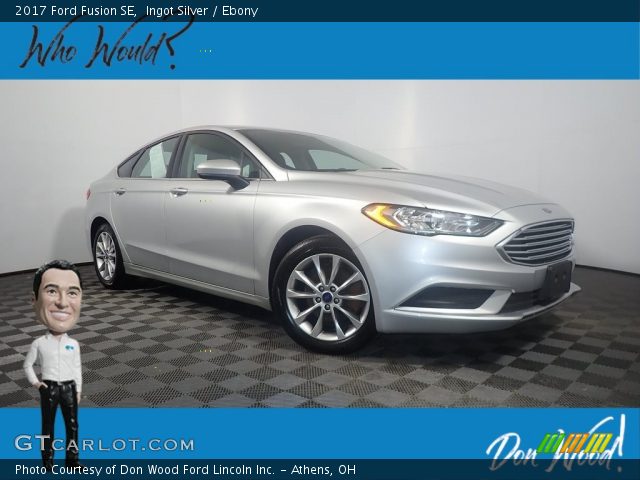 2017 Ford Fusion SE in Ingot Silver