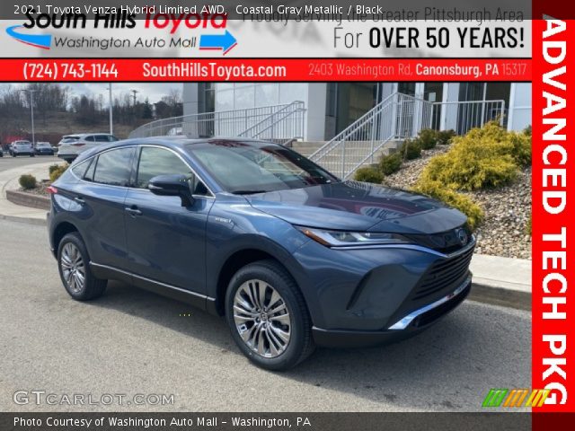 2021 Toyota Venza Hybrid Limited AWD in Coastal Gray Metallic