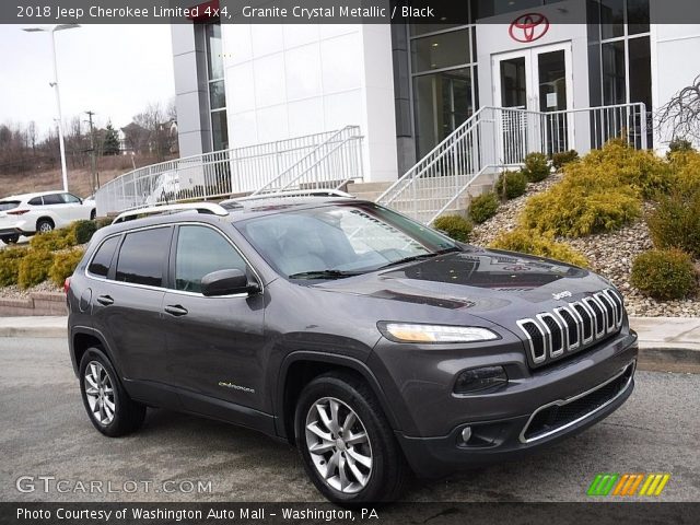 2018 Jeep Cherokee Limited 4x4 in Granite Crystal Metallic