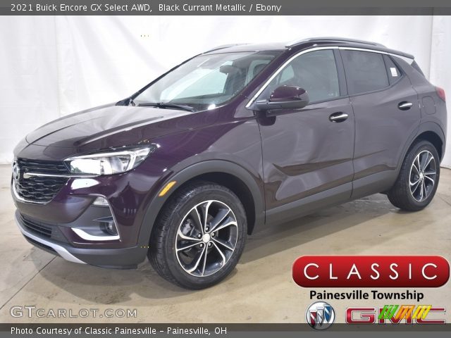 2021 Buick Encore GX Select AWD in Black Currant Metallic