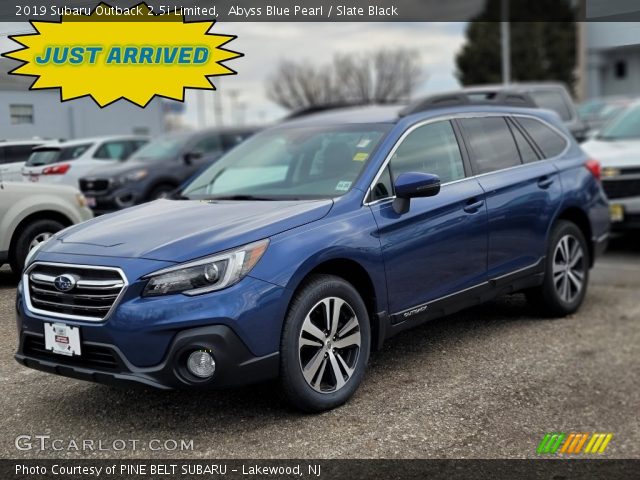 2019 Subaru Outback 2.5i Limited in Abyss Blue Pearl