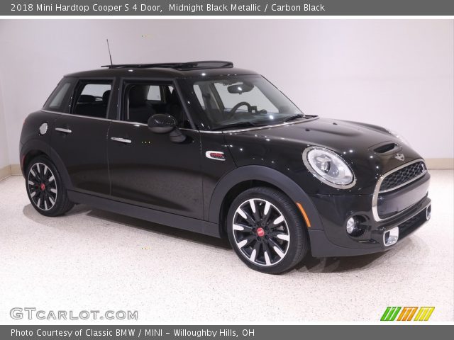 2018 Mini Hardtop Cooper S 4 Door in Midnight Black Metallic