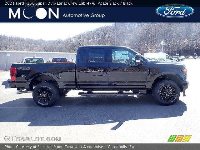 2021 Ford F250 Super Duty Lariat Crew Cab 4x4 in Agate Black