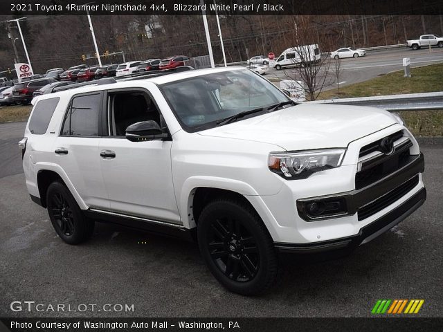 2021 Toyota 4Runner Nightshade 4x4 in Blizzard White Pearl