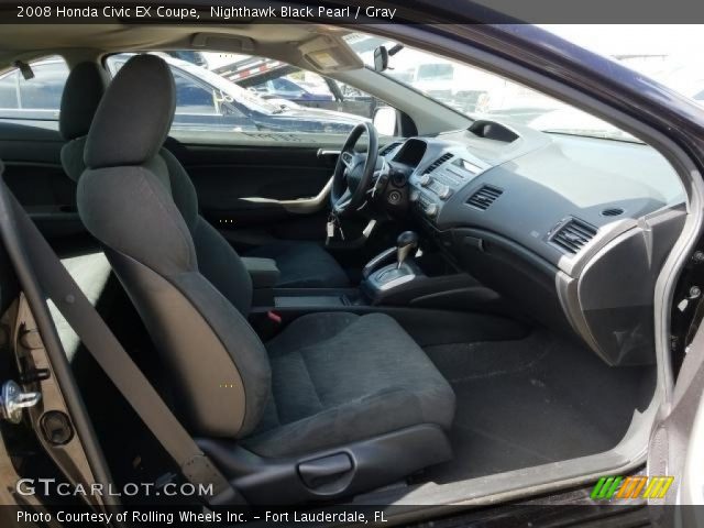 2008 Honda Civic EX Coupe in Nighthawk Black Pearl