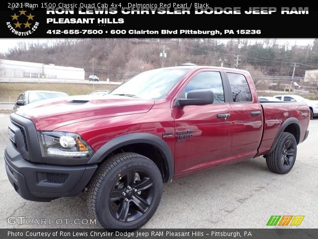 2021 Ram 1500 Classic Quad Cab 4x4 in Delmonico Red Pearl