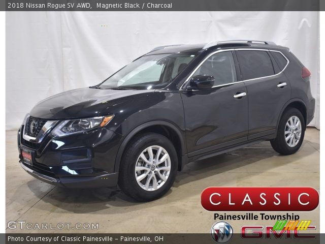 2018 Nissan Rogue SV AWD in Magnetic Black