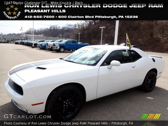 2017 Dodge Challenger SXT in White Knuckle