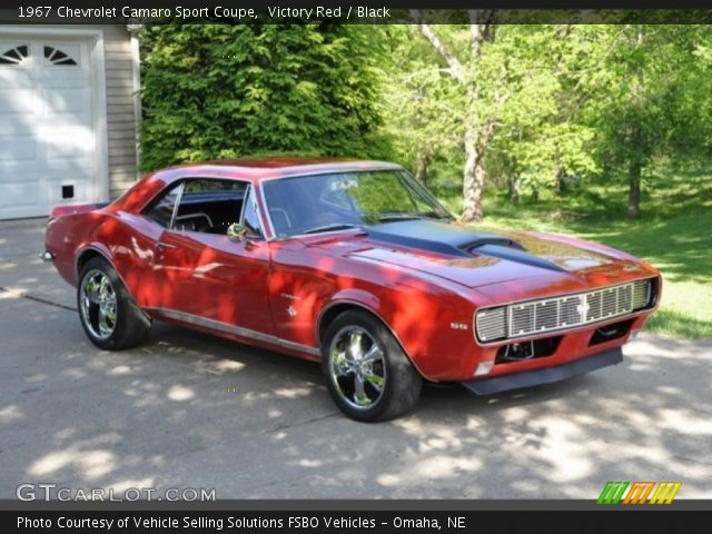 1967 Chevrolet Camaro Sport Coupe in Victory Red