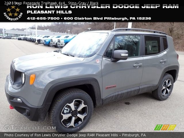2021 Jeep Renegade Trailhawk 4x4 in Sting-Gray