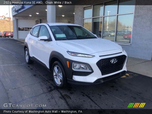 2021 Hyundai Kona SE AWD in Chalk White