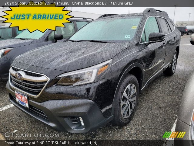 2020 Subaru Outback 2.5i Premium in Crystal Black Silica