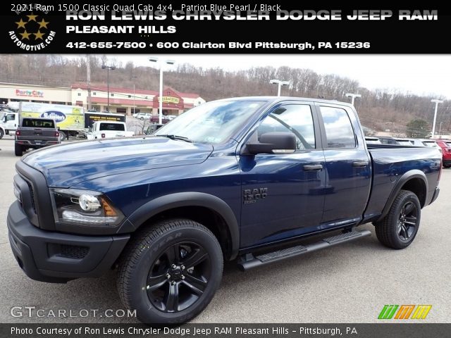 2021 Ram 1500 Classic Quad Cab 4x4 in Patriot Blue Pearl