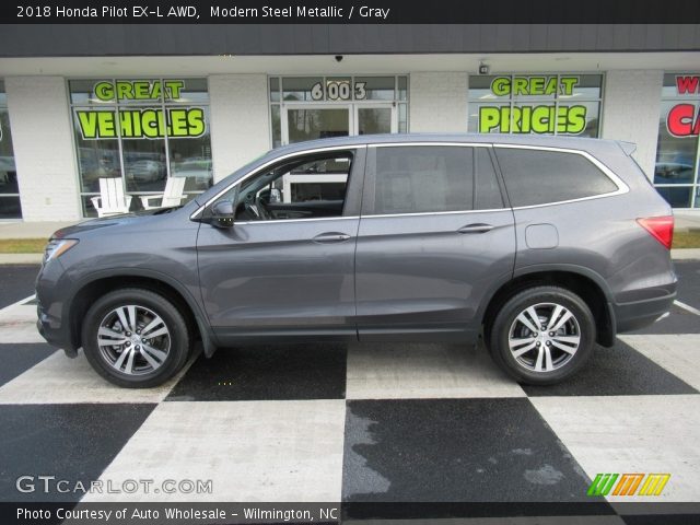 2018 Honda Pilot EX-L AWD in Modern Steel Metallic