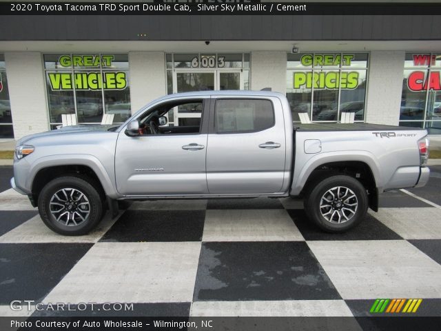 2020 Toyota Tacoma TRD Sport Double Cab in Silver Sky Metallic